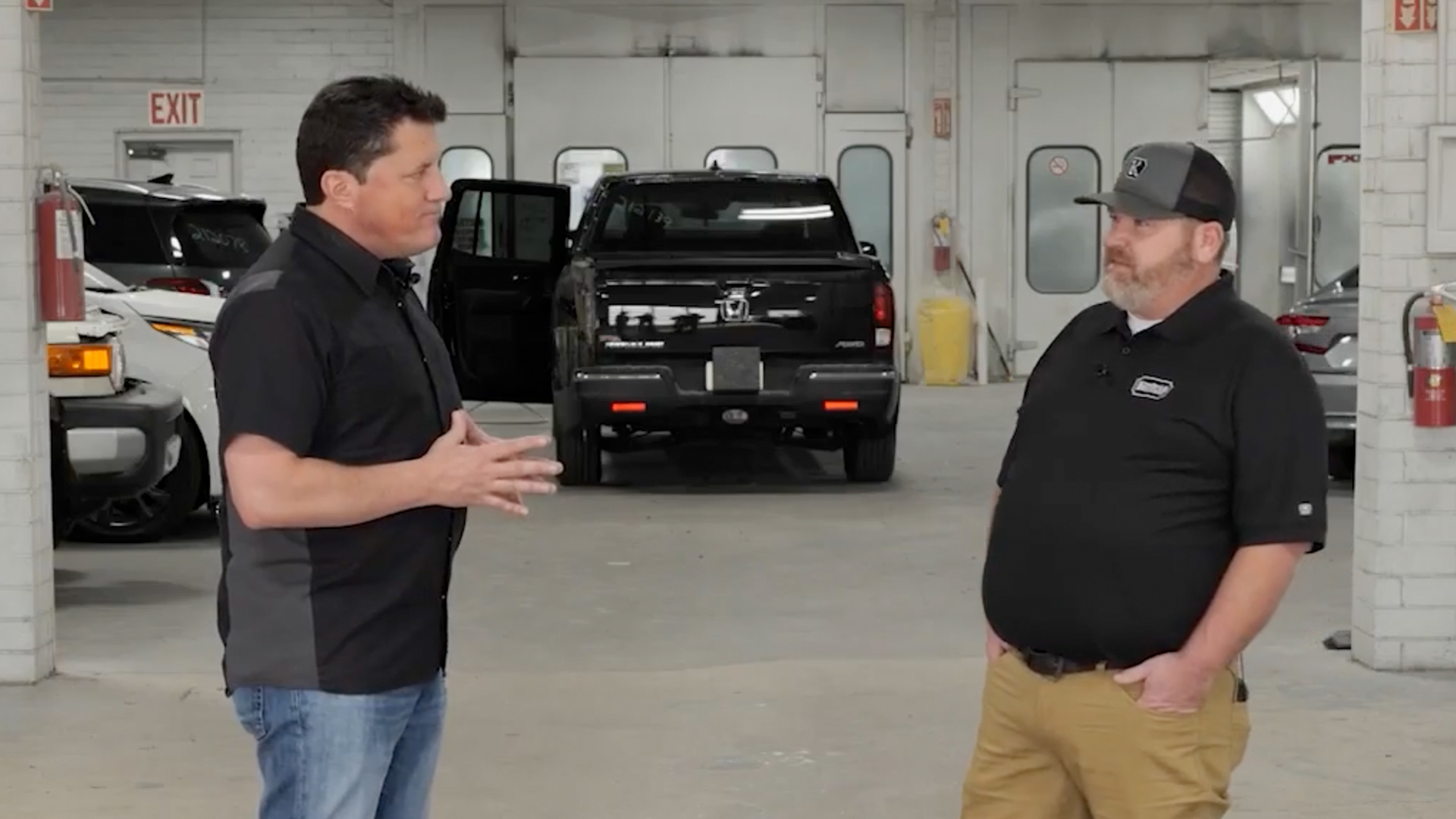 Kendrick Paint and Body video